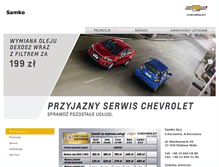 Tablet Screenshot of chevrolet.koczwara.pl